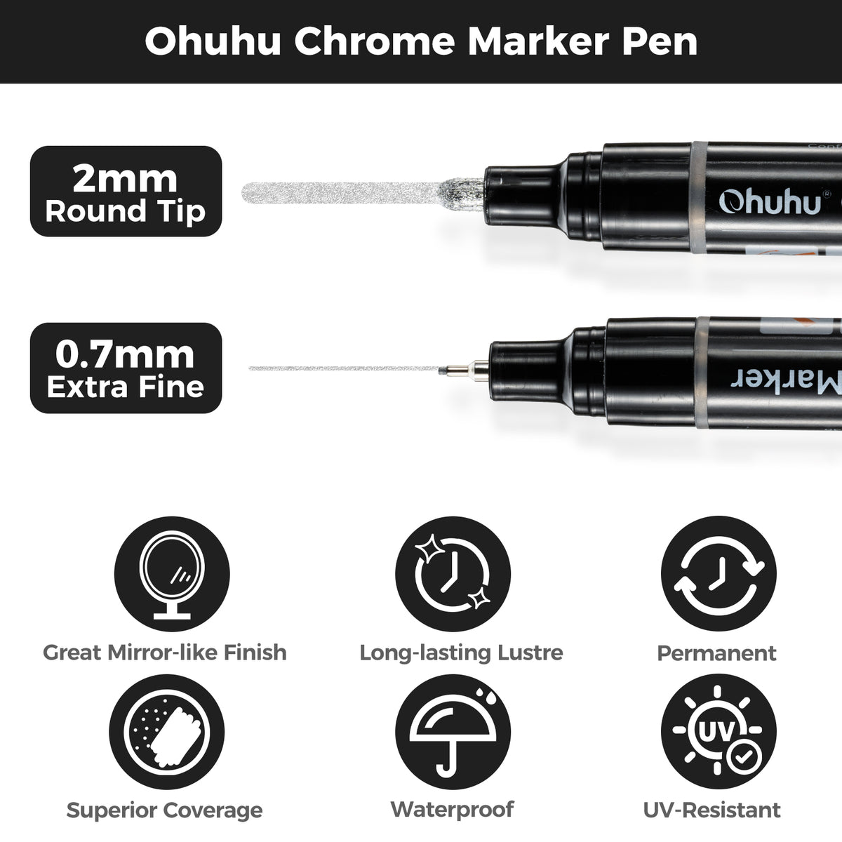 Ohuhu Chrome Paint Pen USA only