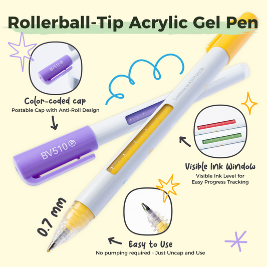 Ohuhu Wai Momi Acrylic Gel Pens Discount