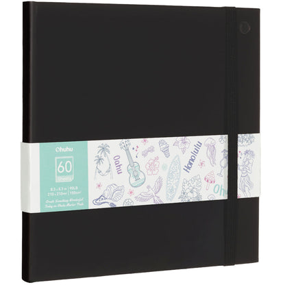 Ohuhu Bleedproof Double-Sided Marker Pad with PU Cover On Sale