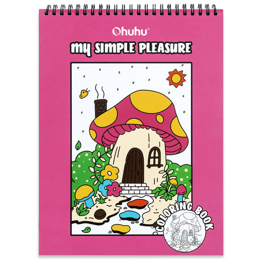 Ohuhu Double-Sided Bleedproof Coloring Book USA only
