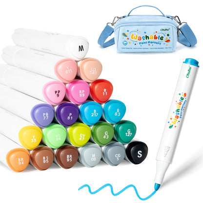 Ohuhu Washable Acrylic Paint Markers for Kids Bullet Tip On Sale