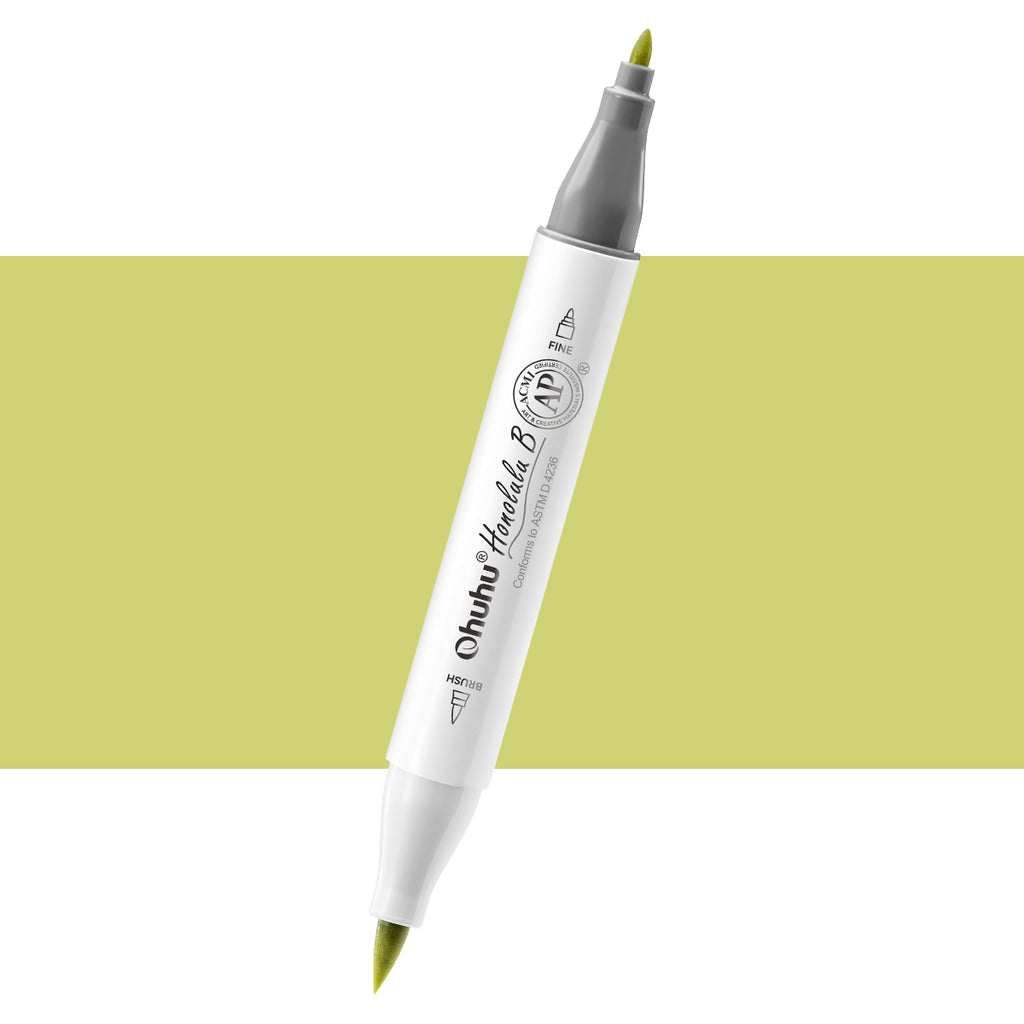 Ohuhu Honolulu B YG012 (Replace GY4) Individual Marker, Brush & Fine Discount