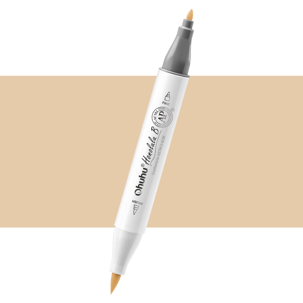 Ohuhu Honolulu B Y69 (Replace E210) Individual Marker, Brush & Fine US stock