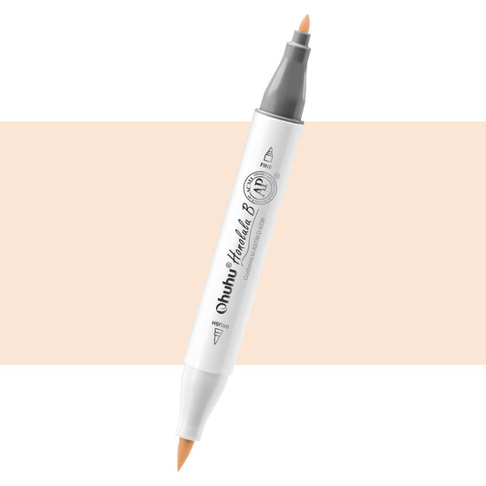 Ohuhu Honolulu B YR05 (Replace E020) Individual Marker, Brush & Fine US stock