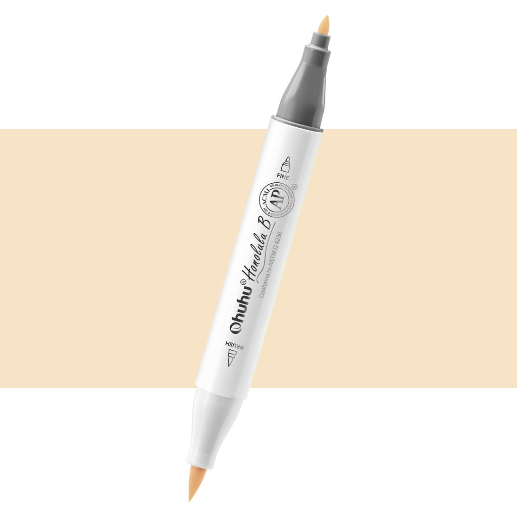 Ohuhu Honolulu B Y43 (Replace YR212) Individual Marker, Brush & Fine Discount