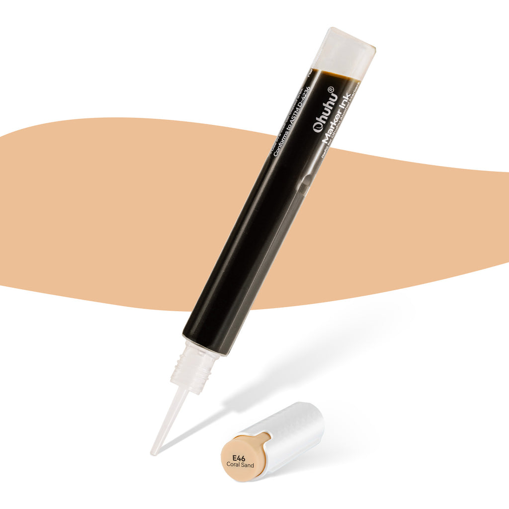Ohuhu Marker Ink E46 / E220 Refill for Alcohol marker US stock