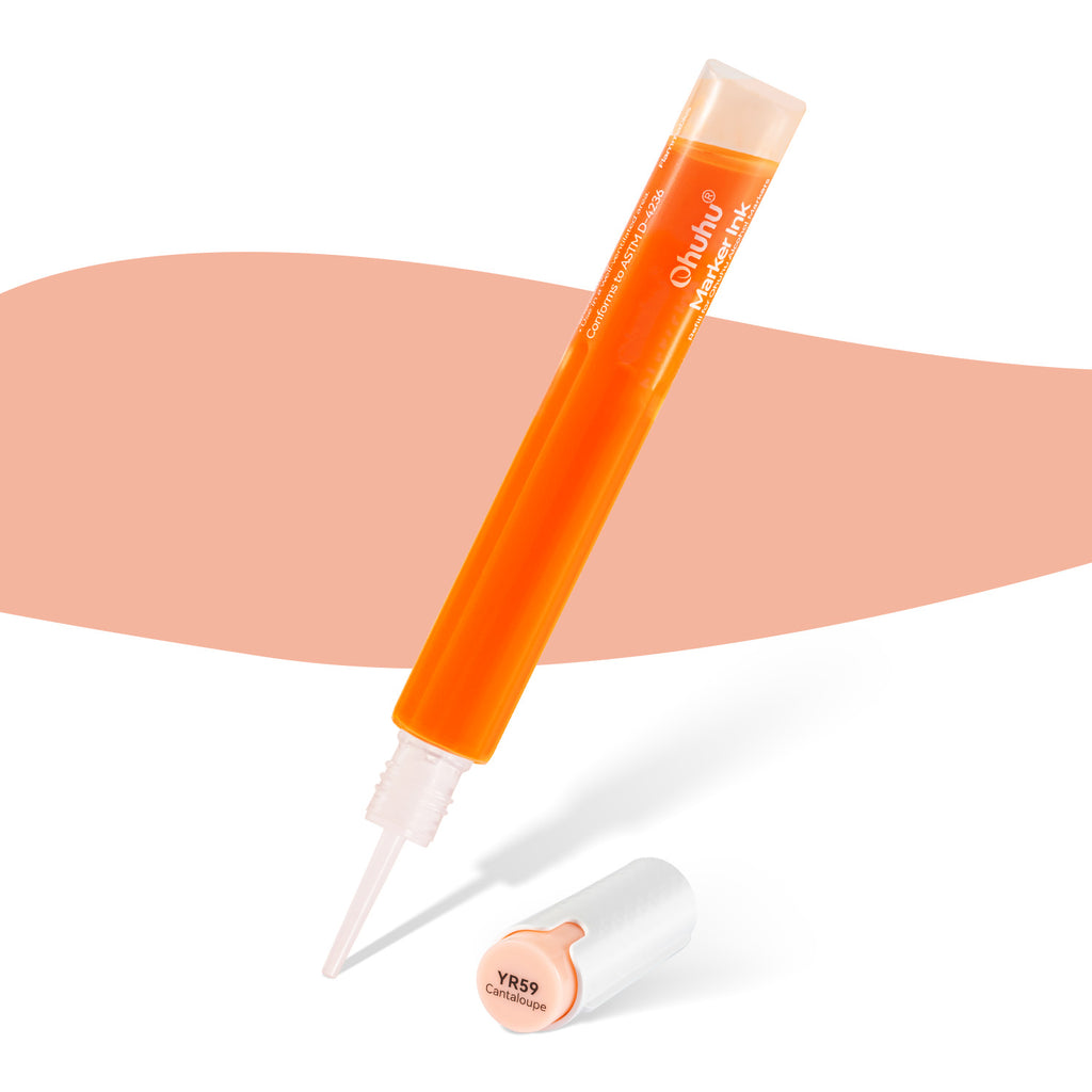 Ohuhu Marker Ink YR59 / YR070 Refill for Alcohol marker USA