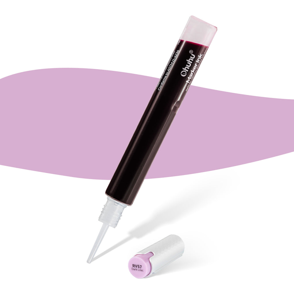 Ohuhu Marker Ink RV57 / V160 / V185 Refill for Alcohol marker USA