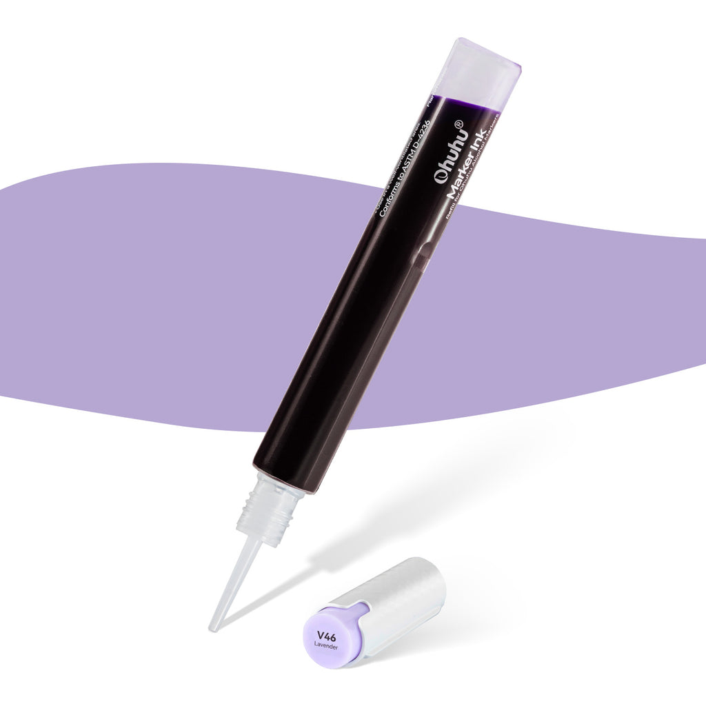 Ohuhu Marker Ink V46 / V250 Refill for Alcohol marker On Sale