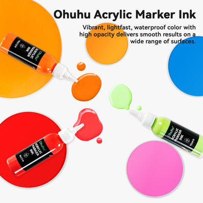 Ohuhu Acrylic Marker Ink Refill for Mauna Kea & Hanauma Series On Sale