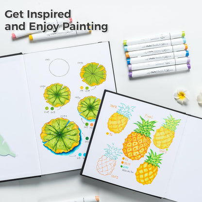 Ohuhu Marker Pads Art Sketchbooks for Markers, 2 Pack USA