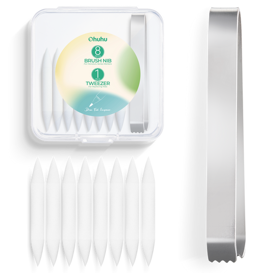 Ohuhu Replacement Brush Nibs Of Honolulu & Honolulu B Series US stock