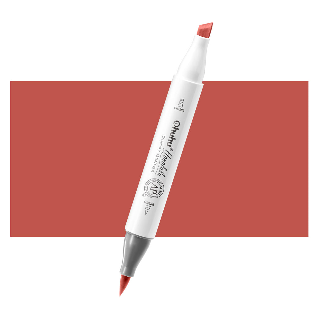 Ohuhu Honolulu R2 / R014 Individual Marker, Brush & Chisel cheap