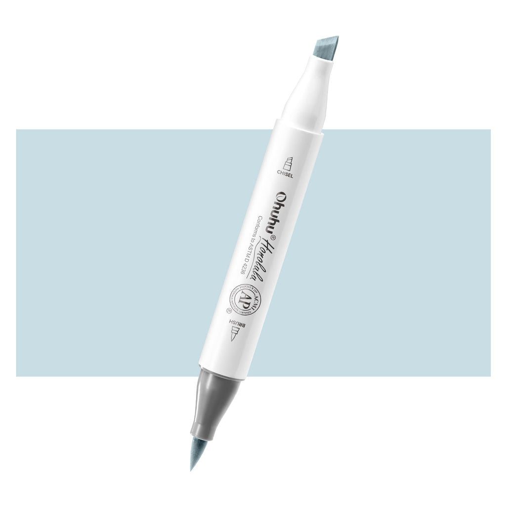 Ohuhu Honolulu B030 / B03 Individual Marker, Brush & Chisel USA