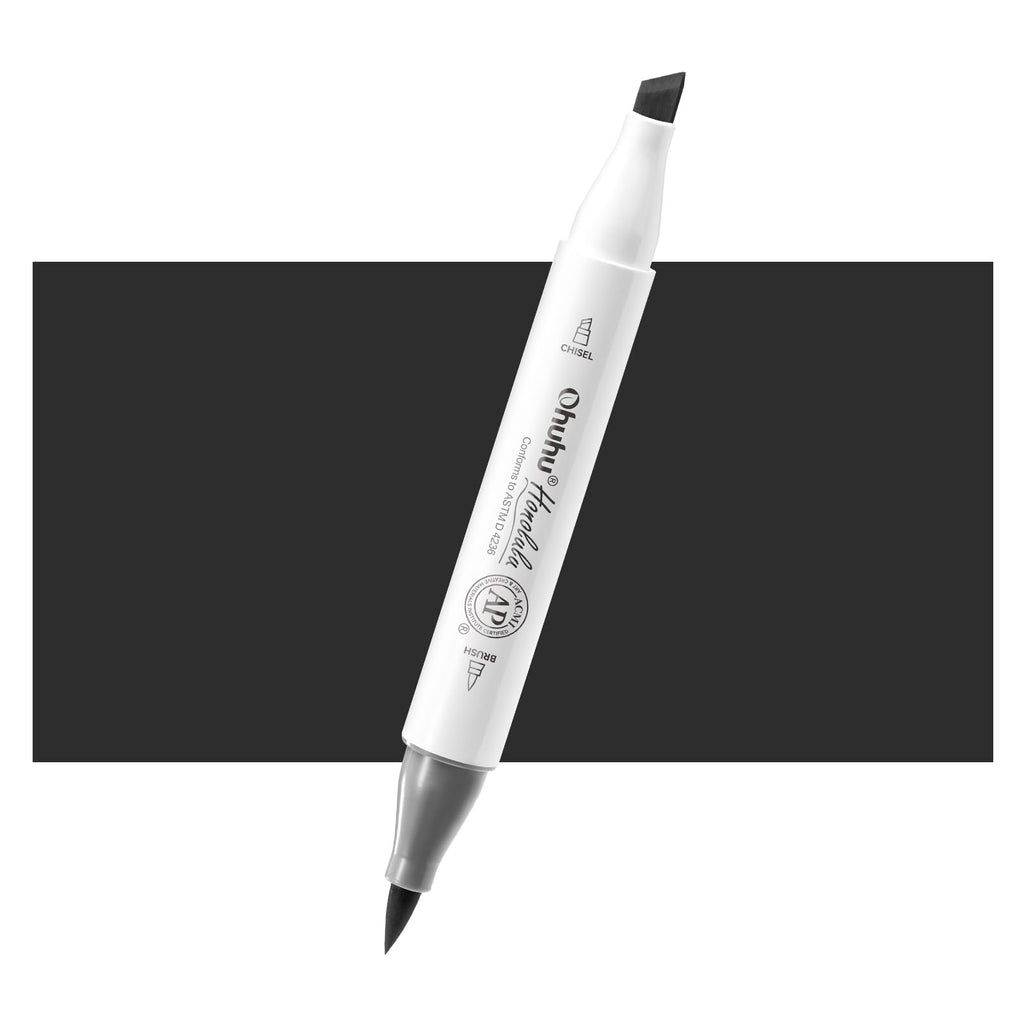 Ohuhu Honolulu 120 Individual Marker, Brush & Chisel Discount