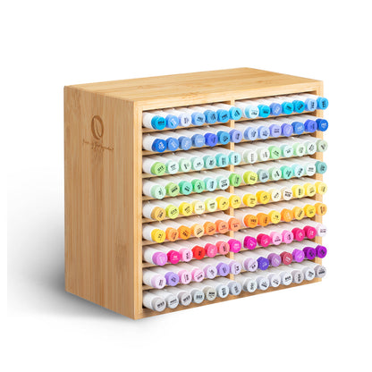 Ohuhu Bamboo Marker Organizer US stock