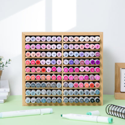 Ohuhu Bamboo Marker Organizer US stock