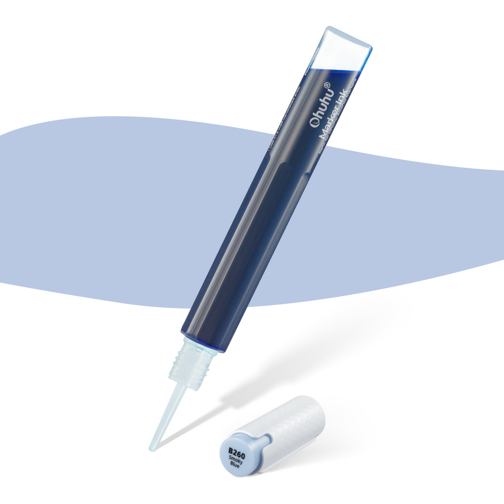 Ohuhu Marker Ink BV48 / B291 / B260 Refill for Alcohol marker USA