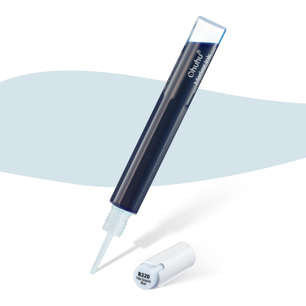 Ohuhu Marker Ink BV32 / B220 Refill for Alcohol marker USA only