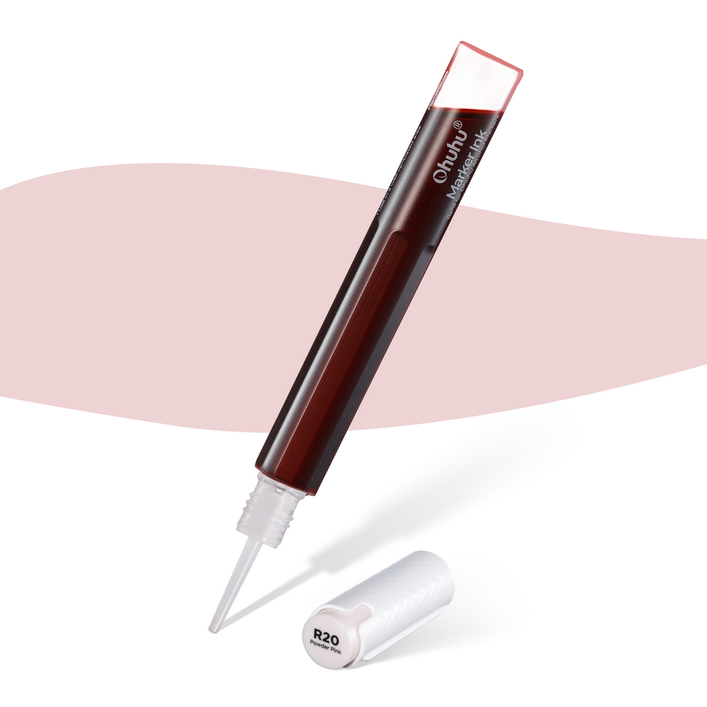 Ohuhu Marker Ink YR34 / E194 / R20 Refill for Alcohol marker US