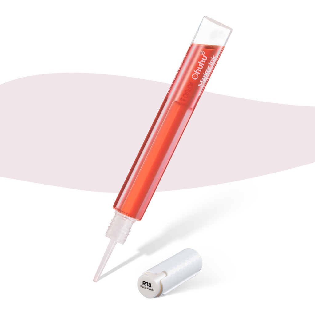Ohuhu Marker Ink YR04 / E494 / R18 Refill for Alcohol marker On Sale