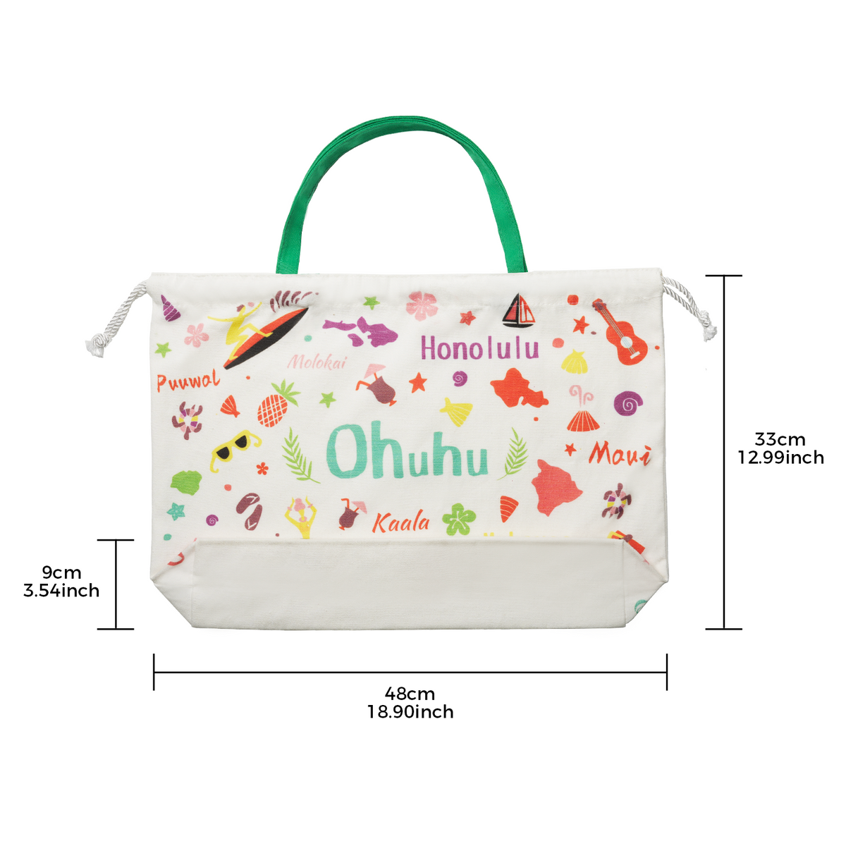 Ohuhu Canvas Gift Bag for Multi-purpose, Available in Two Sizes cheap