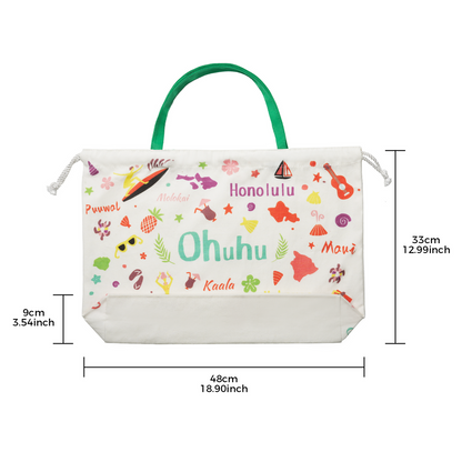 Ohuhu Canvas Gift Bag for Multi-purpose, Available in Two Sizes cheap
