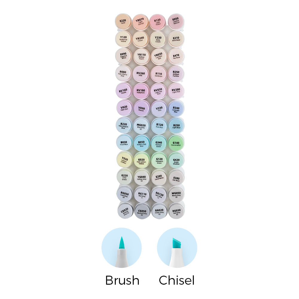 Ohuhu Honolulu Brush Markers - Small Set USA only