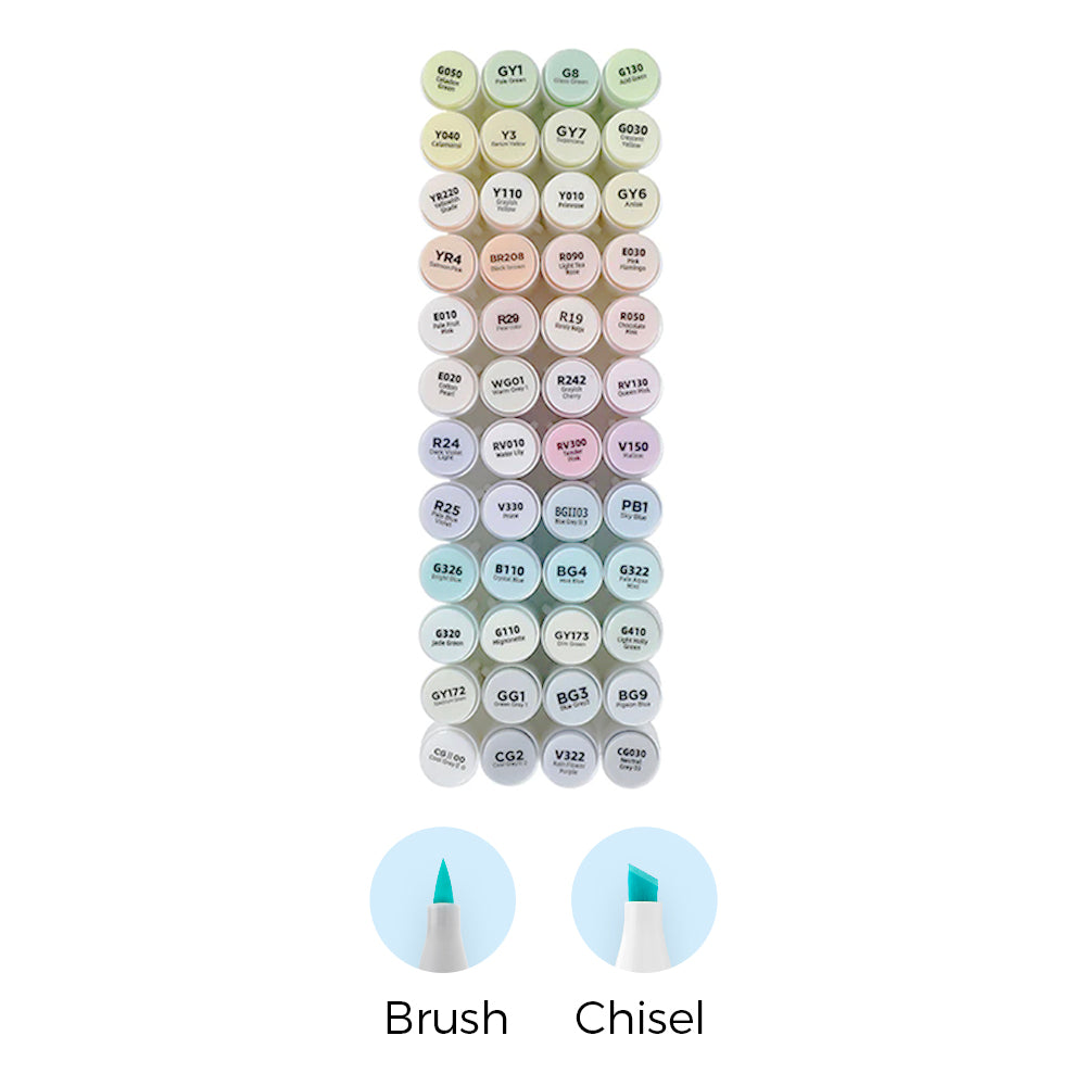 Ohuhu Honolulu Brush Markers - Small Set USA only