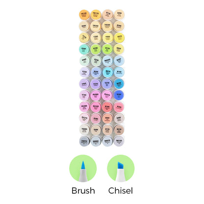 Ohuhu Honolulu Brush Markers - Small Set USA only