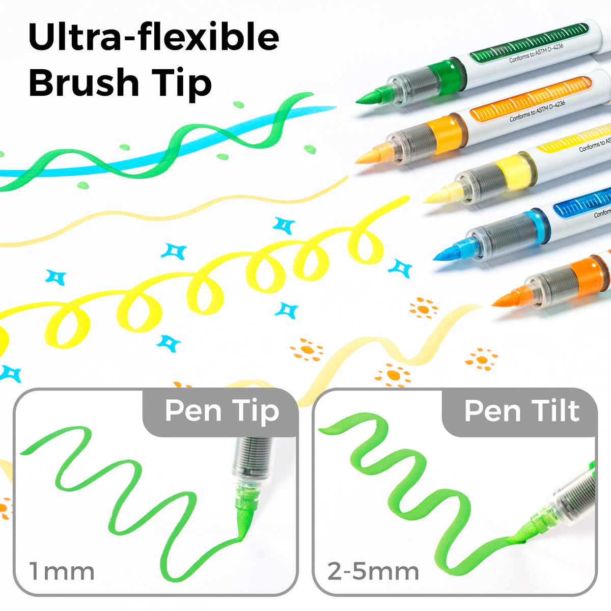 Ohuhu Direct-ink Acrylic Markers 24 Colors - Nahuku cheap